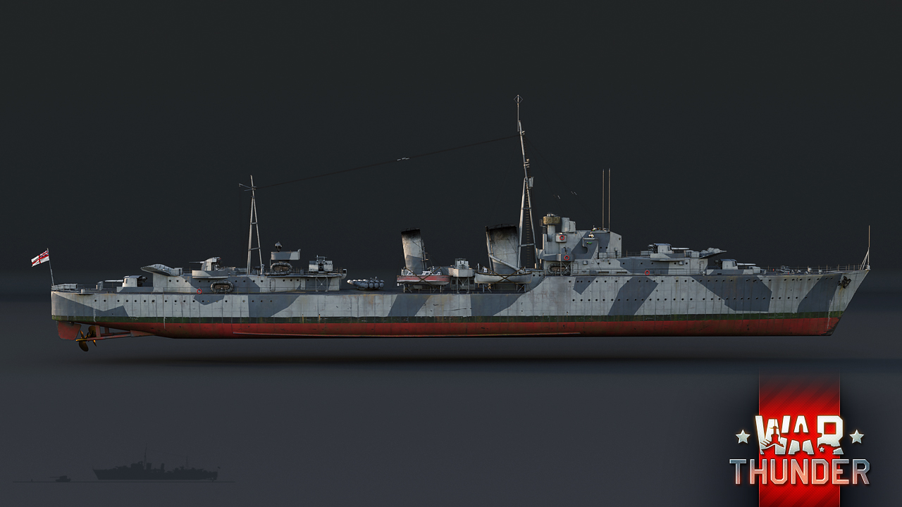 you tube world of warships british destroyers