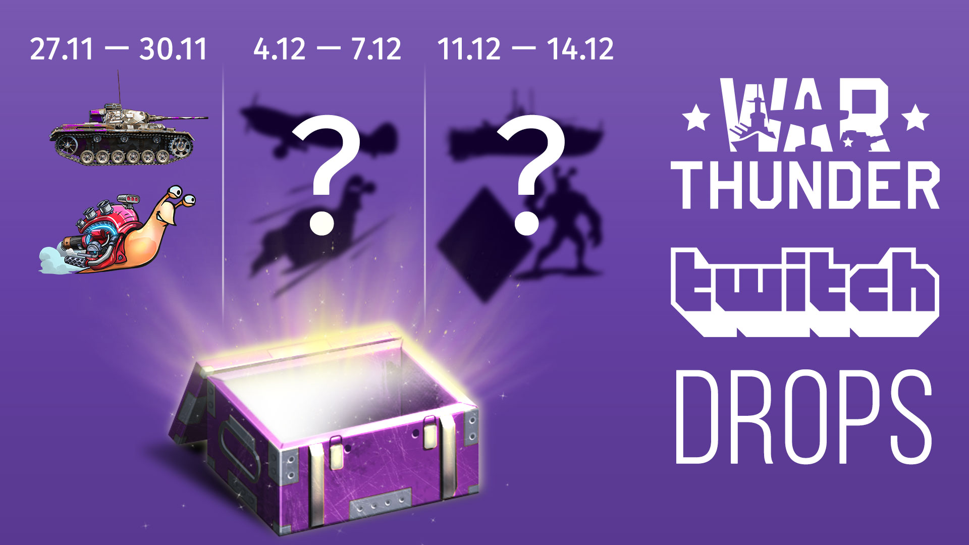 Twitch Drops are back! - News - War Thunder