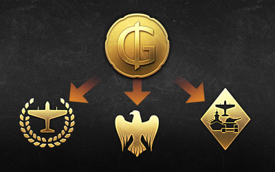 GJN will be accepted not only on the Market, but also in the premium shop, so you can pay 100% of the cost of premium vehicles, Golden Eagles packs or premium account time with them!