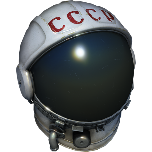 “Cosmonaut’s helmet” 3D decoration for ground vehicles