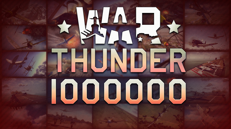 More than 1 mln plays in War Thunder